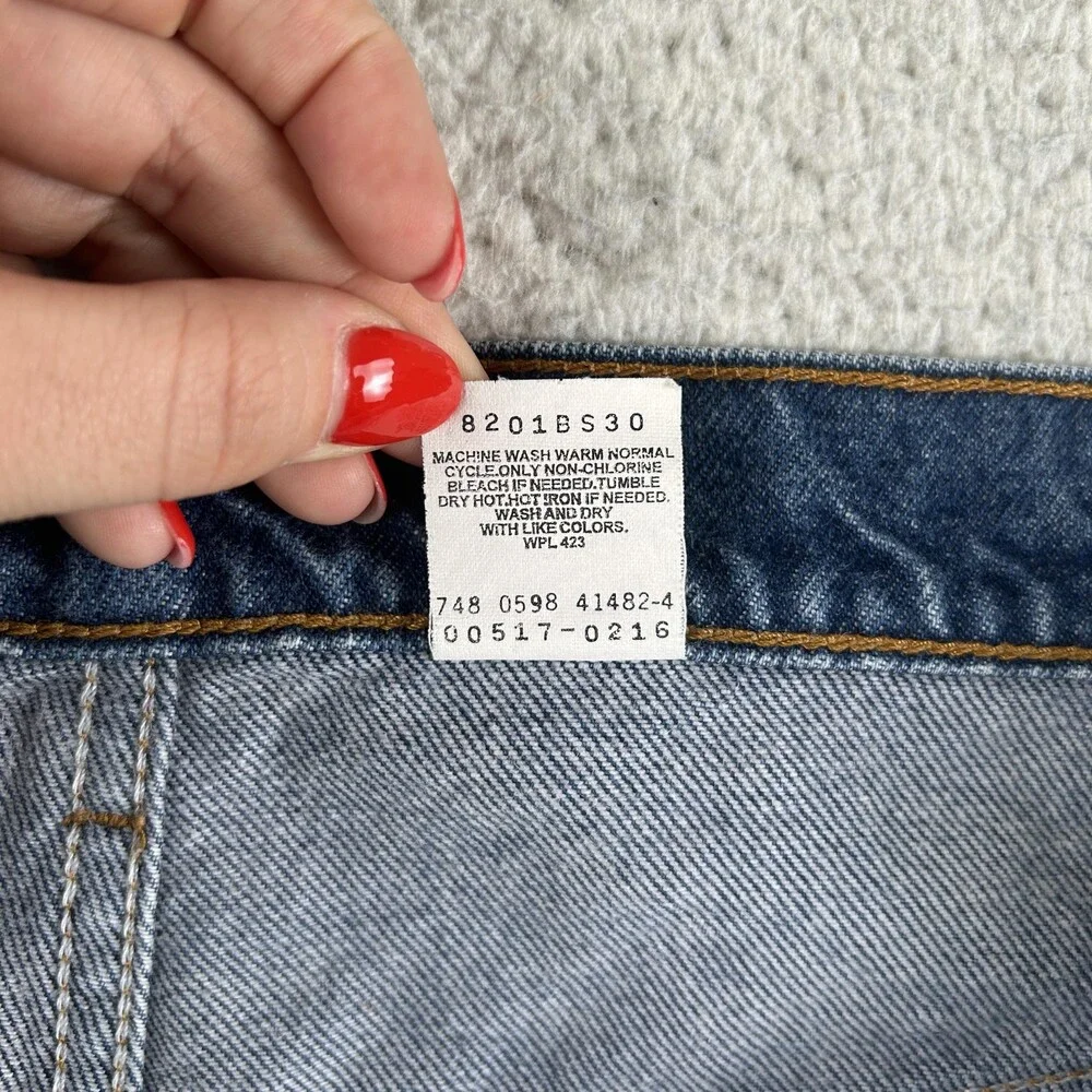 Vintage Levis 517 Jeans Mens 40x27 Medium Wash Denim Bootcut Zip 90s Hemmed